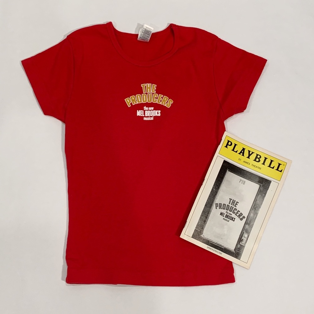 The Producers Red Broadway Musical Tee - Picture 3 of 6